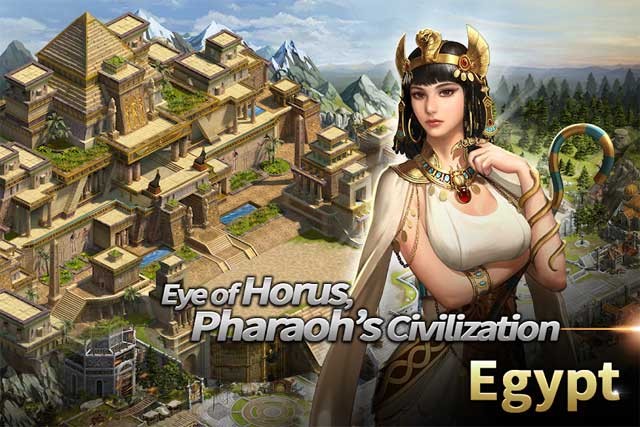 Trong Civilization War, bạn có thể chơi với những nhà lãnh đạo thực thụ như Cleopatra