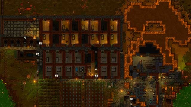 Tạo các cấu trúc độc đáo, xới đất, thu hoạch và chăm sóc gia súc