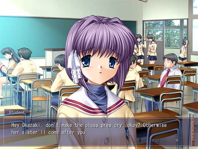 Game CLANNAD sở hữu dàn nhân vật thú vị, cá tính