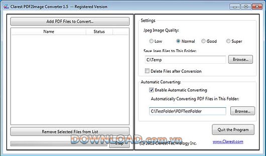 Clarest PDF2Image Converter