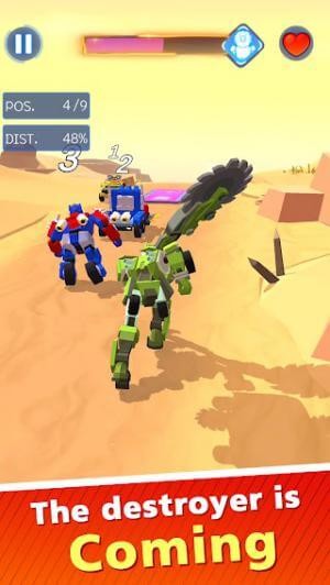 Clash of Autobots là cuộc đua tốc độ của các robot biến hình