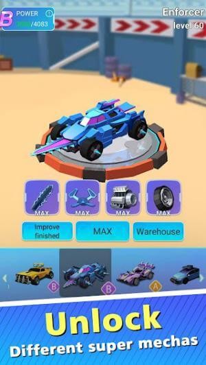 Mở khóa các Autobot khác nhau