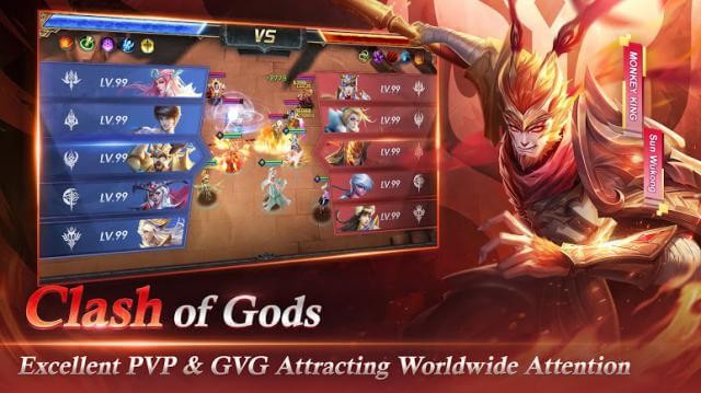 Lối chơi đấu trường PvP và GVG đặc biệt