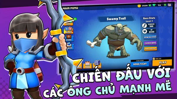 Chiến đấu với các ông chủ mạnh mẽ