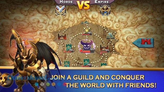 Tham gia Guild trong game Clash of Lords 2