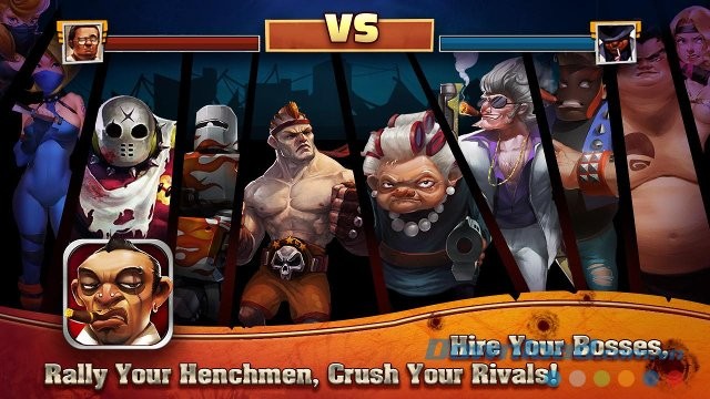 Đánh bại những tên trùm hiếu chiến trong Clash of Mafias cho Android