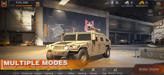 Game có nhiều chế độ chơi hấp dẫn