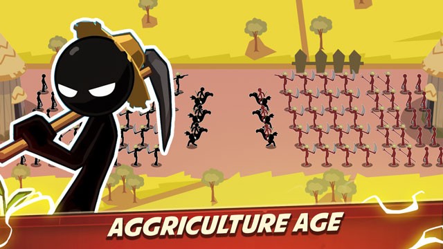 Người chơi sẽ chỉ huy đội quân người que trong các trận chiến