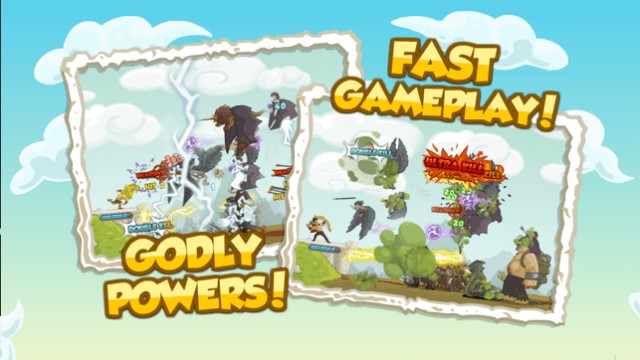 Sử sức mạnh và phép thuật để đập tan kẻ thù