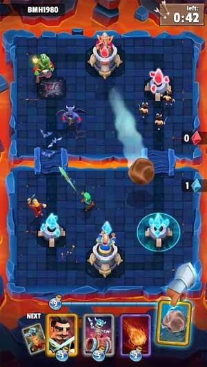 Tham gia các cuộc chiến nhiều người chơi trong thời gian thực