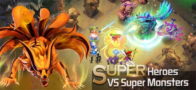 Clash of Zombies đưa người chơi đến cuộc chiến giữa siêu anh hùng và siêu zombie