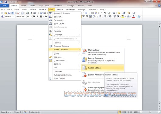 Classic Menu for Word 2010