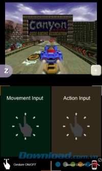 ClassicBoy cho Android hỗ trợ điều khiển cử chỉ