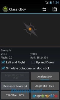 ClassicBoy cho Android có khả năng tùy biến cao