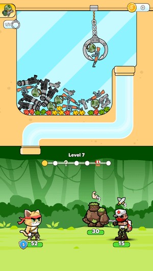 claw-patrol-3*Người chơi phải đối mặt với kẻ thù