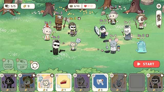 Claws & Chaos là game chiến thuật phong cách auto-chess siêu cute