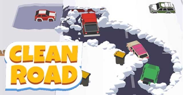 Điều khiển cần gạt tuyết và giải cứu những chiếc xe bị kẹt trong Clean Road