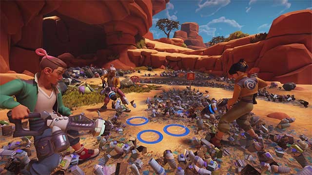 Game hỗ trợ cả chế độ chơi đơn và nhiều người chơi