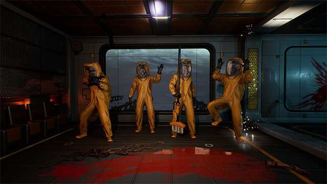 Cleaner Company là game phiêu lưu dọn dẹp kinh dị trong vũ trụ