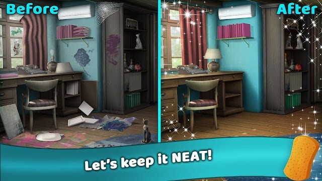 Khiến mọi thứ trong nhà dọn gàng và như mới