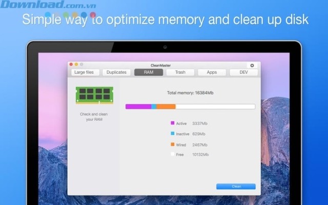 Cách đơn giản nhất để tối ưu hóa bộ nhớ và ổ đĩa