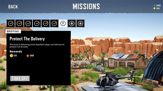 Hoàn thành nhiệm vụ để mở khóa máy bay, địa điểm và nhiều nội dung mới khác