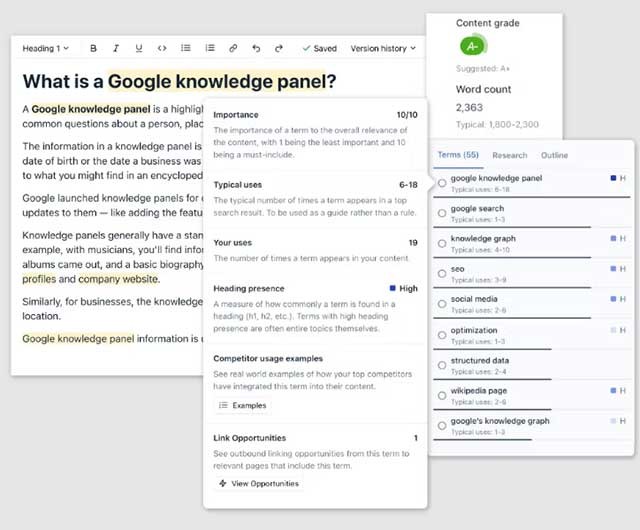 Tự tin viết bài với thông tin chi tiết dựa trên dữ liệu