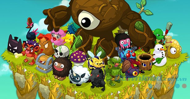 Hệ thống nhân vật và quái phong phú