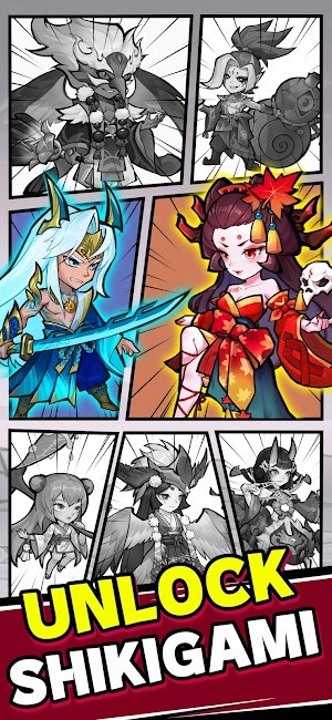 Mở khóa các Shikigami