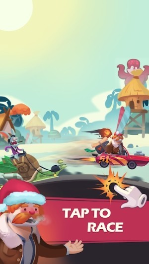 Trong Clicker Racing, bạn chỉ cần chạm để bắt đầu cuộc đua