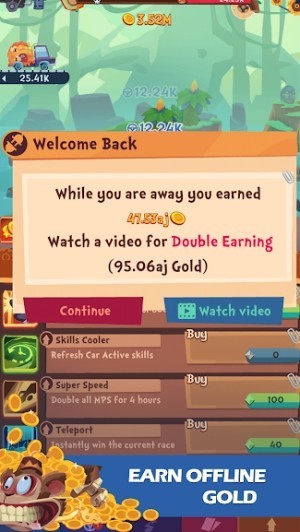 Nhận vàng ngay cả khi bạn đang offine