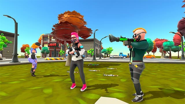 Tùy chỉnh nhân vật thật phong cách trước khi bước vào cuộc chơi mang tên CLIMB UP! Battle Royale