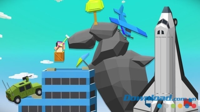 Leo núi bằng búa phong cách Getting Over It