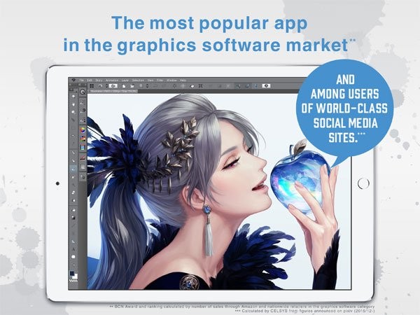 CLIP STUDIO PAINT thu hút hơn 4 triệu người dùng trên toàn thế giới