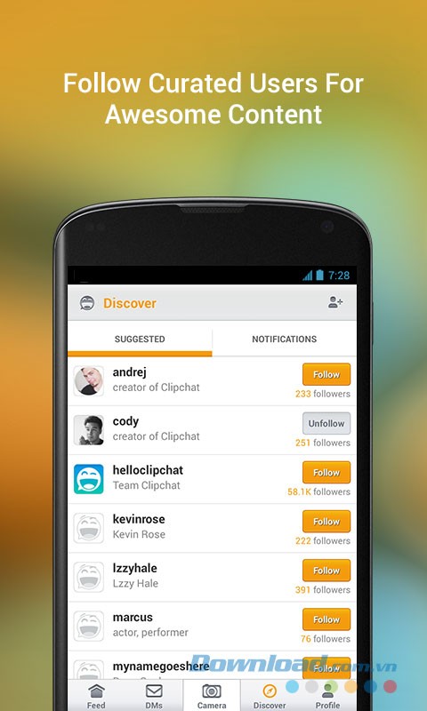 Clipchat for Android