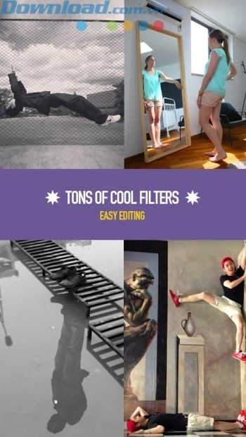 Nhiều bộ lọc ảnh đẹp