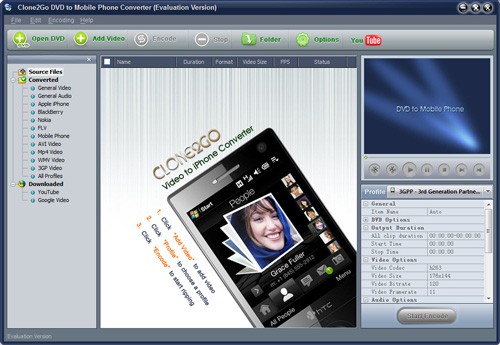 Clone2Go DVD to Mobile Phone Converter