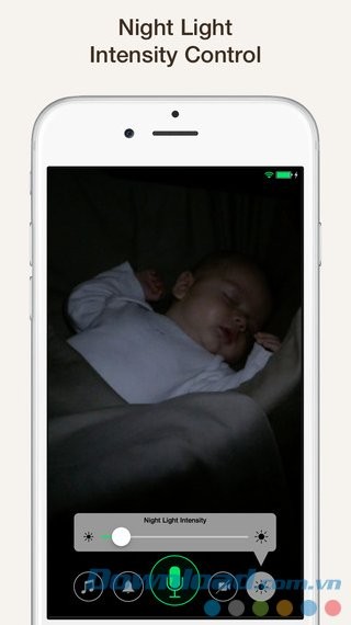 Điều chỉnh ánh sáng từ camera