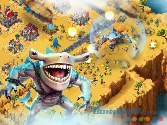 Chiến đấu với boss khổng lồ trong sự kiện đặc biệt