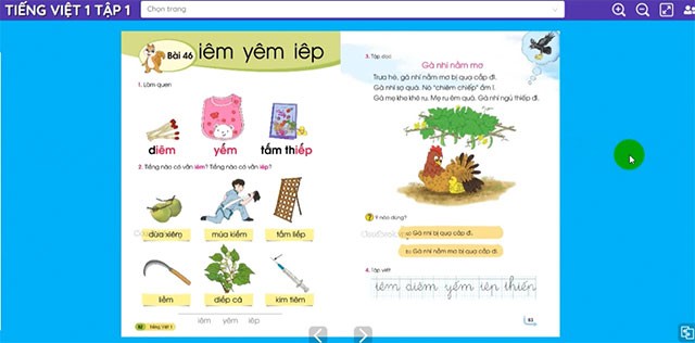 Làm bài tập Tiếng Việt