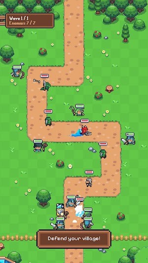 Xây dựng và bảo vệ ngôi làng của bạn trong game Cloverhold