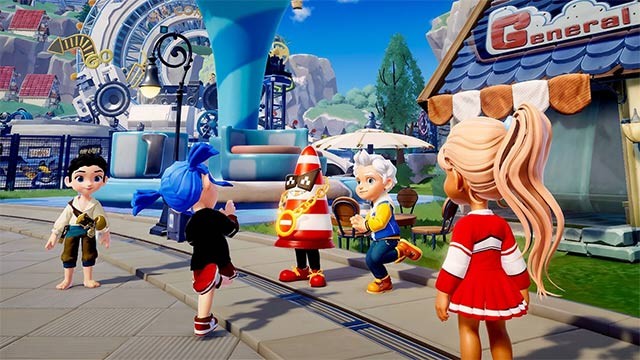 Tương tác với game thủ thật và dàn NPC vui vẻ, hài hước để lắng nghe câu chuyện của họ