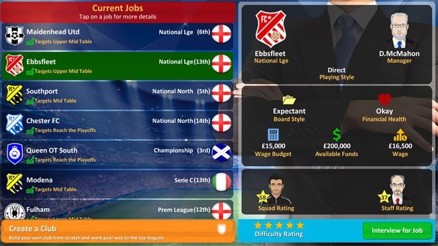 Thành lập và quản lý câu lạc bộ bóng đá của riêng mình