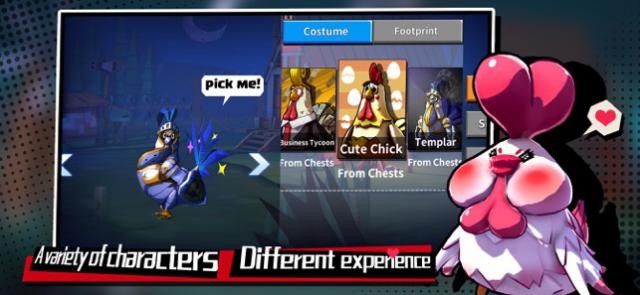 Game có nhân vật đa dạng, mang tới trải nghiệm khác nhau