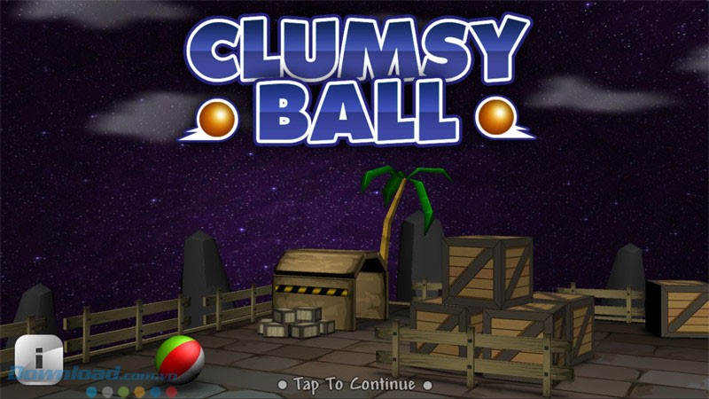 Game điều khiển bóng Clumsy Ball