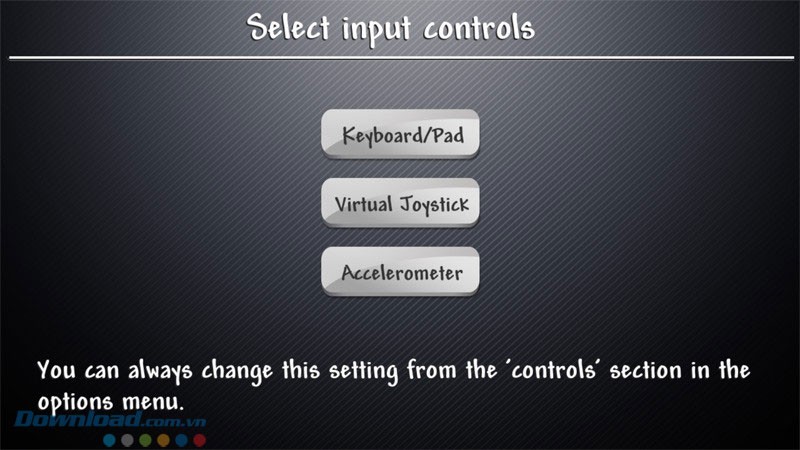Lựa chọn cách kiểm soát bóng