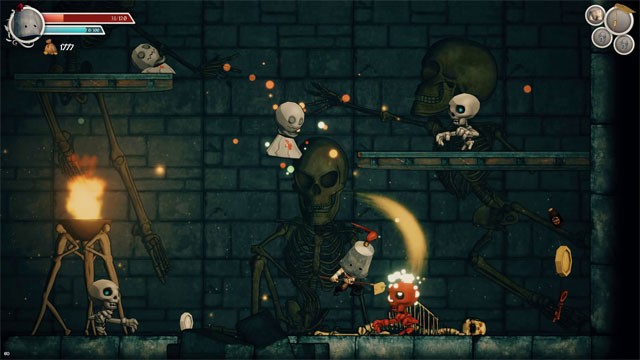 Chiến đấu với boss khủng để cứu người vợ xinh đẹp ra khỏi tòa lâu đài Evil One