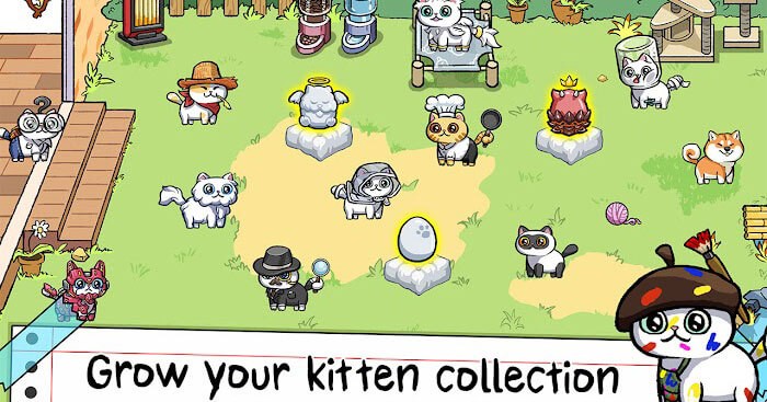 Nuôi và tiến hóa các con mèo đột biến hài hước trong game ClusterPaws - Mutant Cats