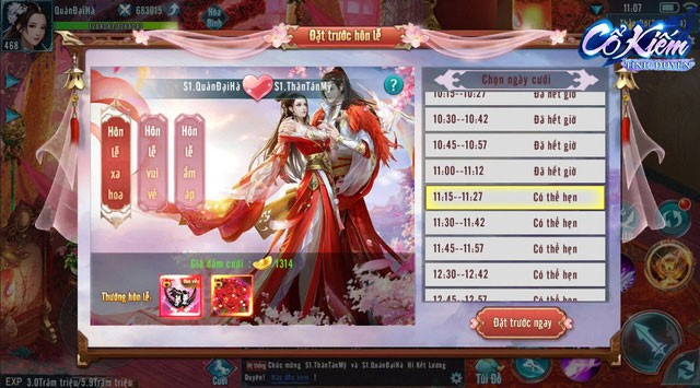 Kết bái phu thê - Cổ Kiếm Tình Duyên