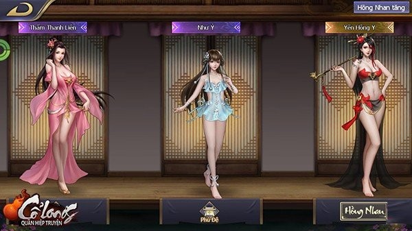 Rước Hồng Nhan trong game Cổ Long Quần Hiệp Truyện